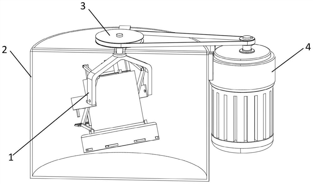 Centrifugal concrete slump testing method