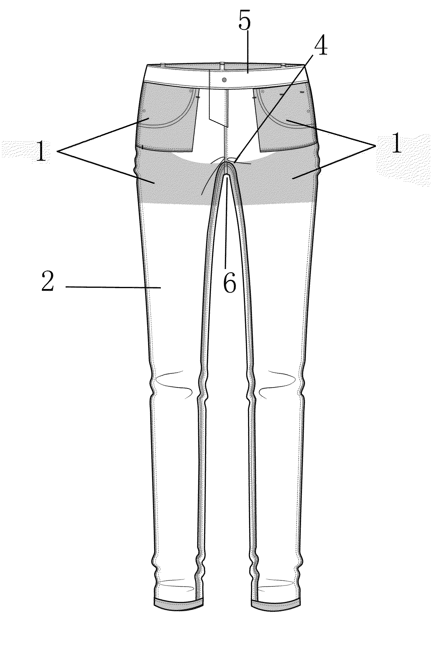 Pushup Jeans and Related Production Process