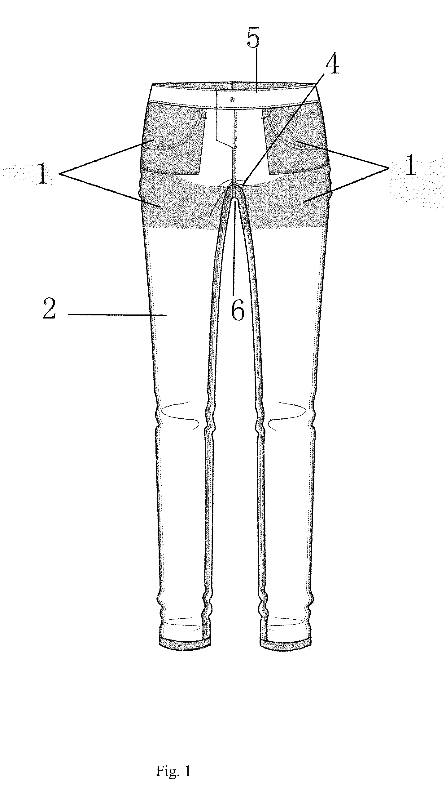 Pushup Jeans and Related Production Process