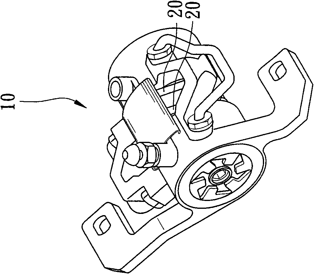 Brake spacer structure for disc brake