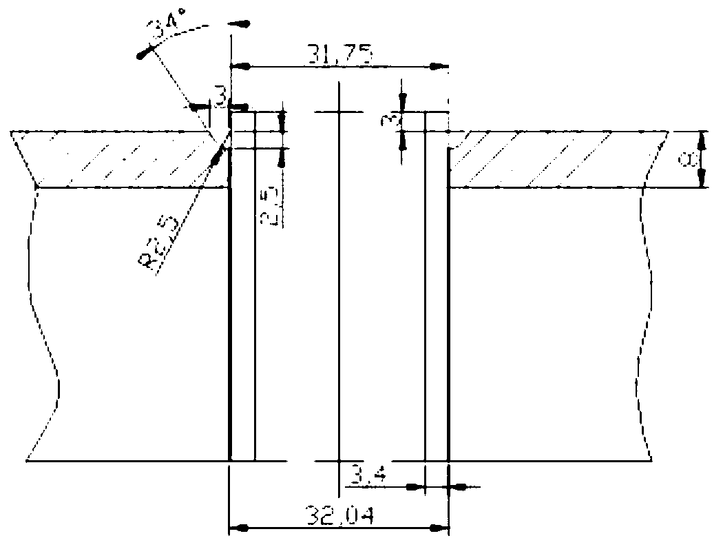 Tube-tube sheet fillet weld incomplete penetration defect height measurement system and method