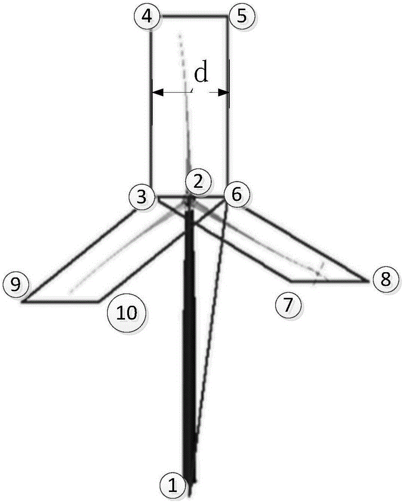 Method, device and system for detecting damage of fan blades based on unmanned aerial vehicle