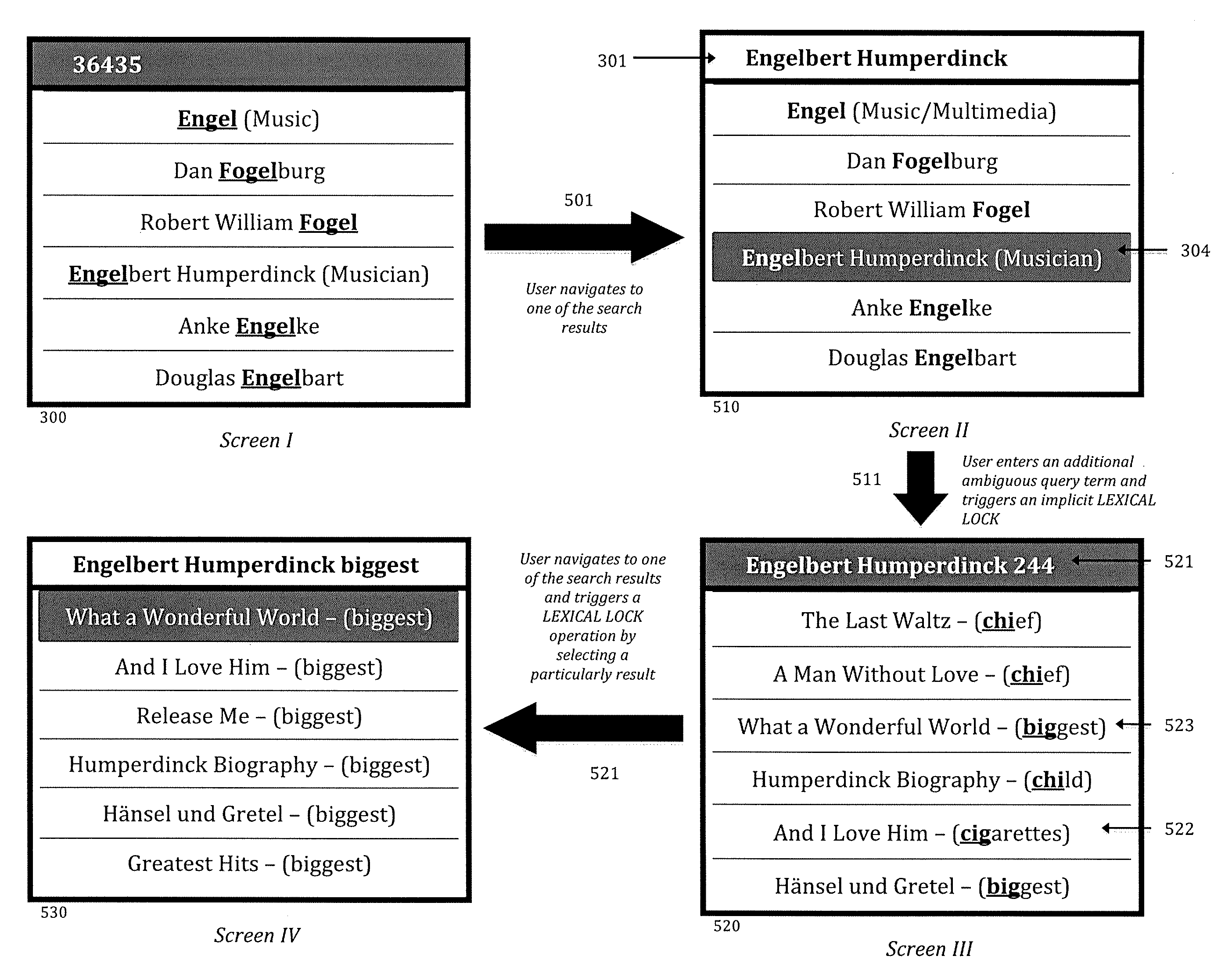 System and method for text disambiguation and context designation in incremental search