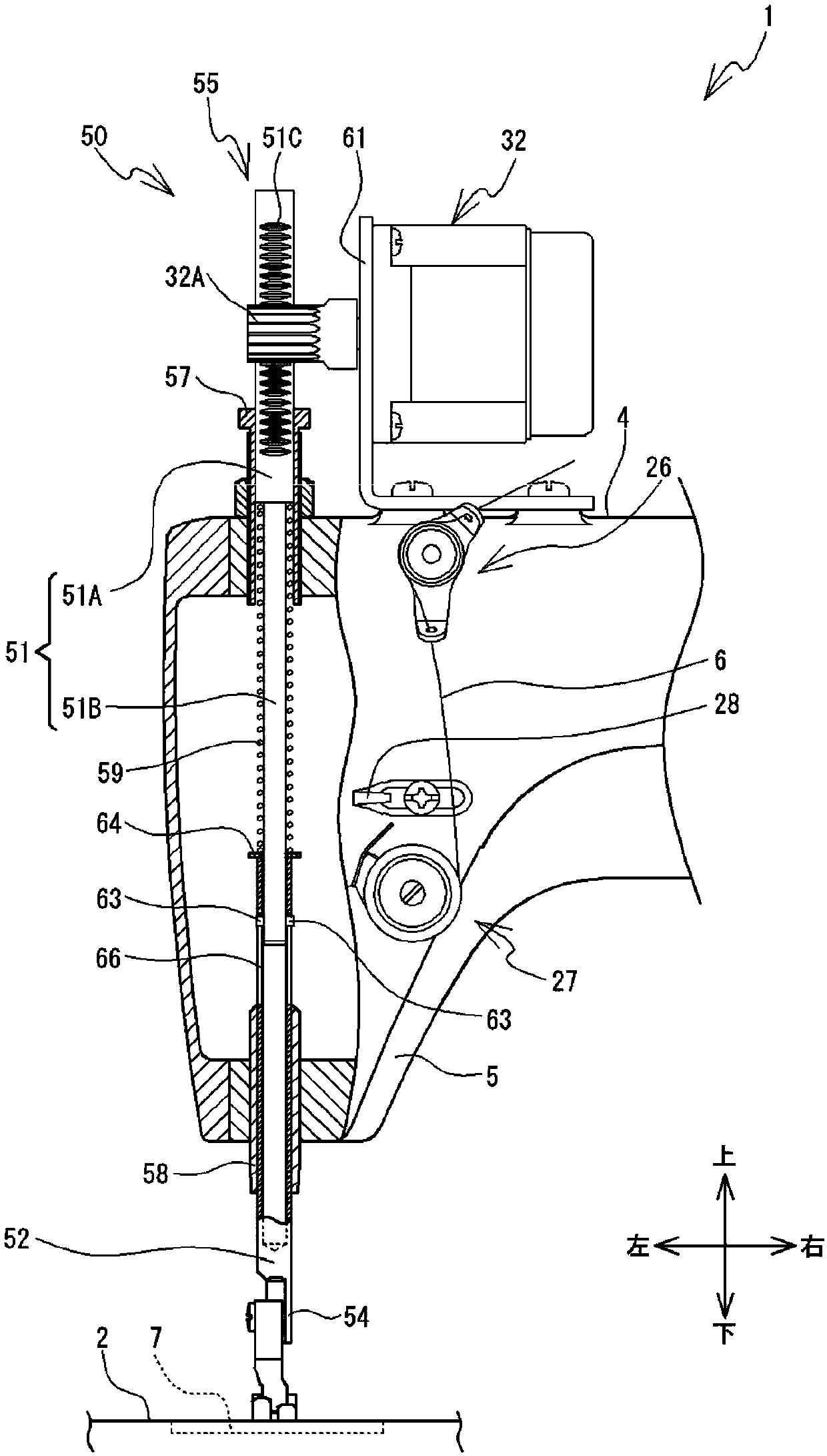 Sewing machine and control method thereof