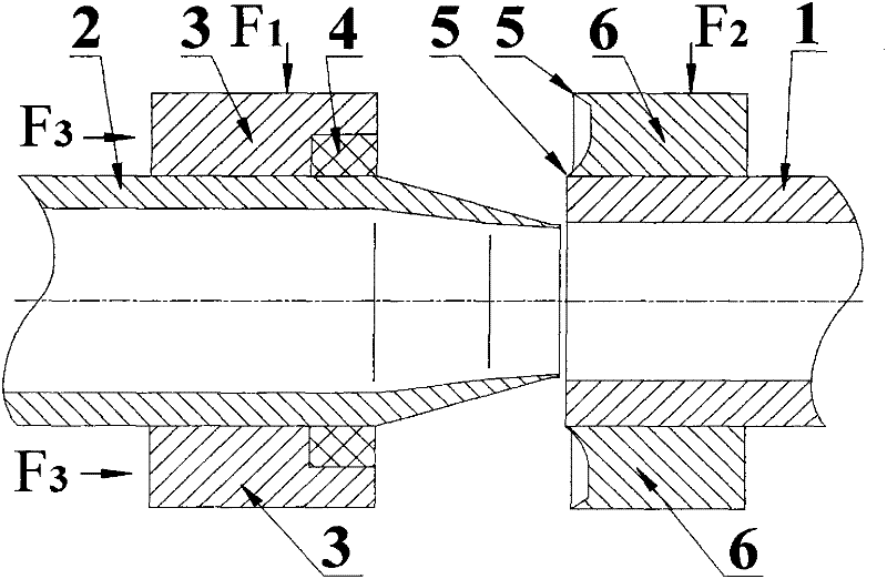 Special welding fixture for copper aluminum tube and welding method and copper aluminum welded tube utilizing the same