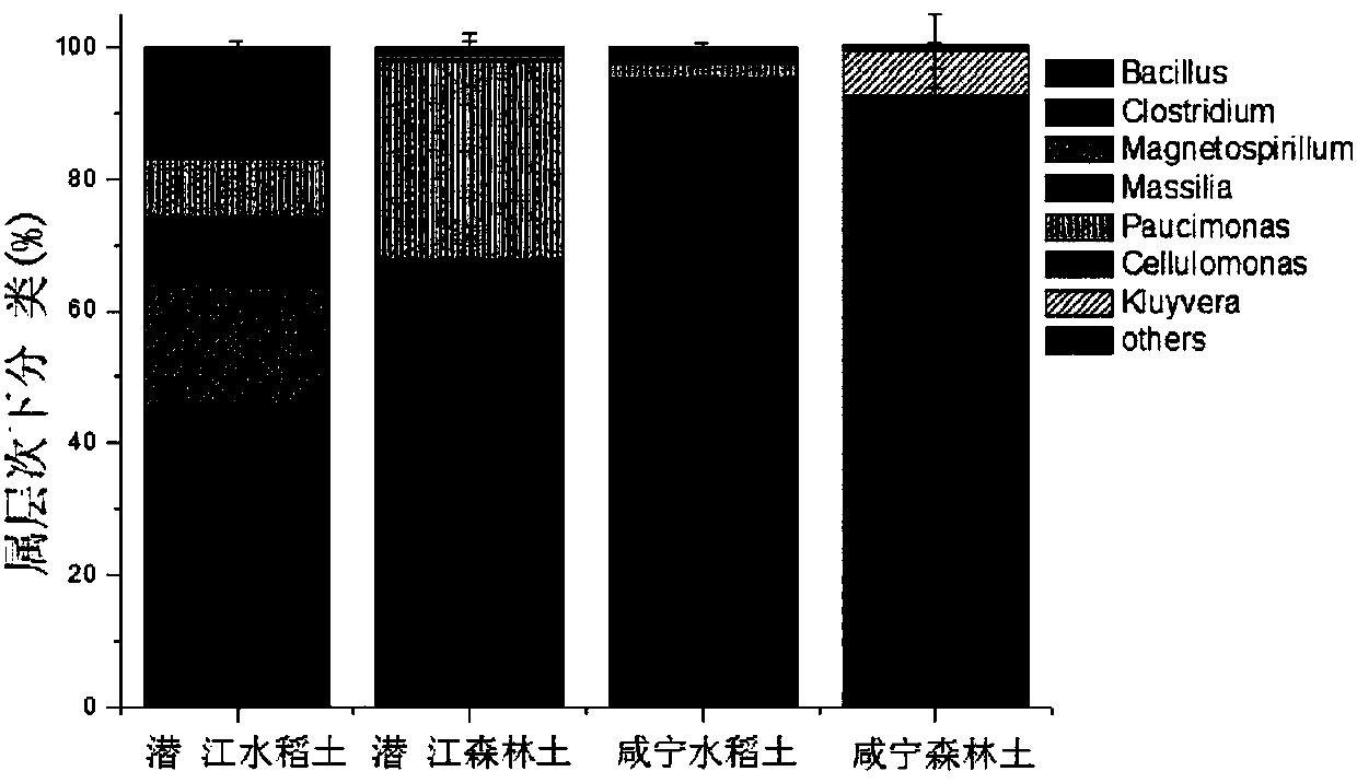 Enrichment medium for nitrate dependent ferrous oxidizing flora, preparation method and application