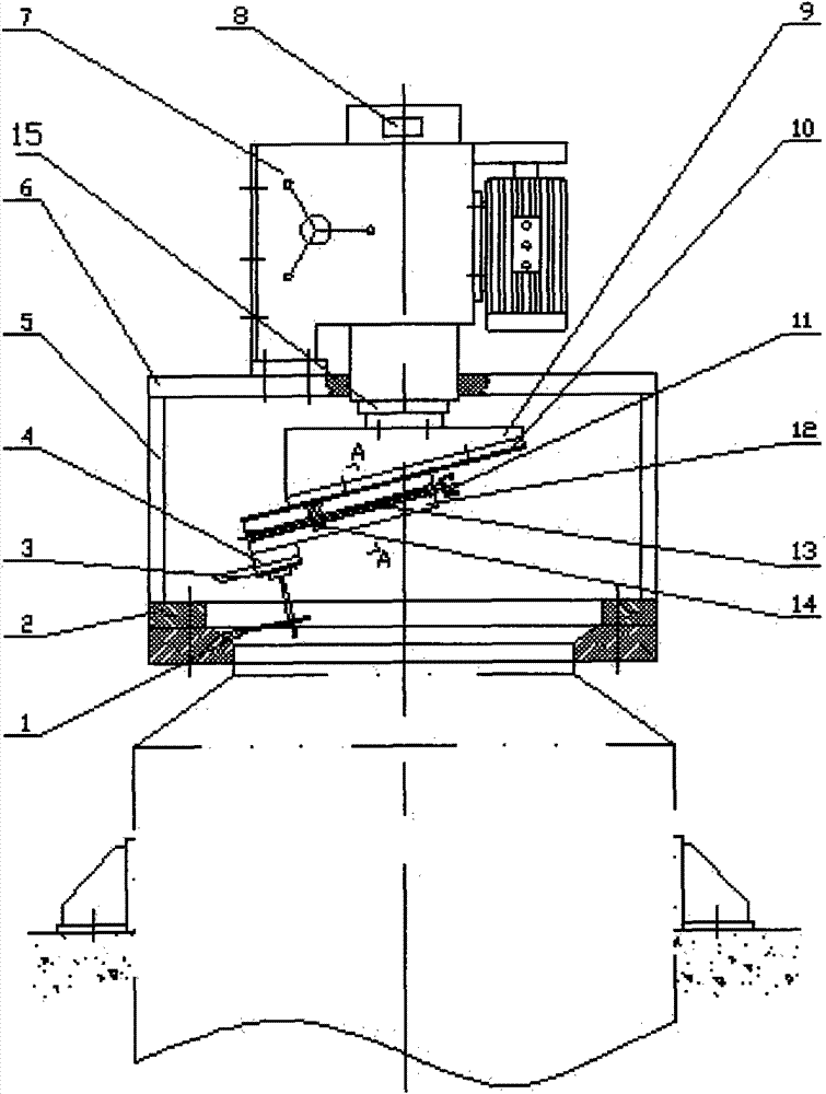 Special equipment for repairing tower seal surface