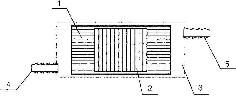 Spectrum function honeycomb ceramic fuel oil internal energy increasing device and manufacturing method thereof