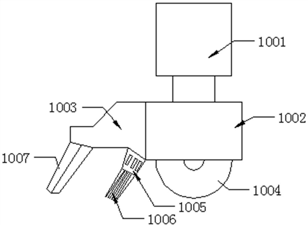 An anti-derailment device suitable for narrow-gauge trams in mines