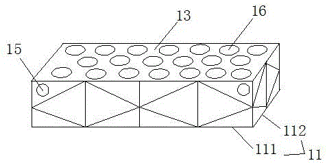 Submerged plant planting substrate and device for repairing eutrophic water body using submerged plants