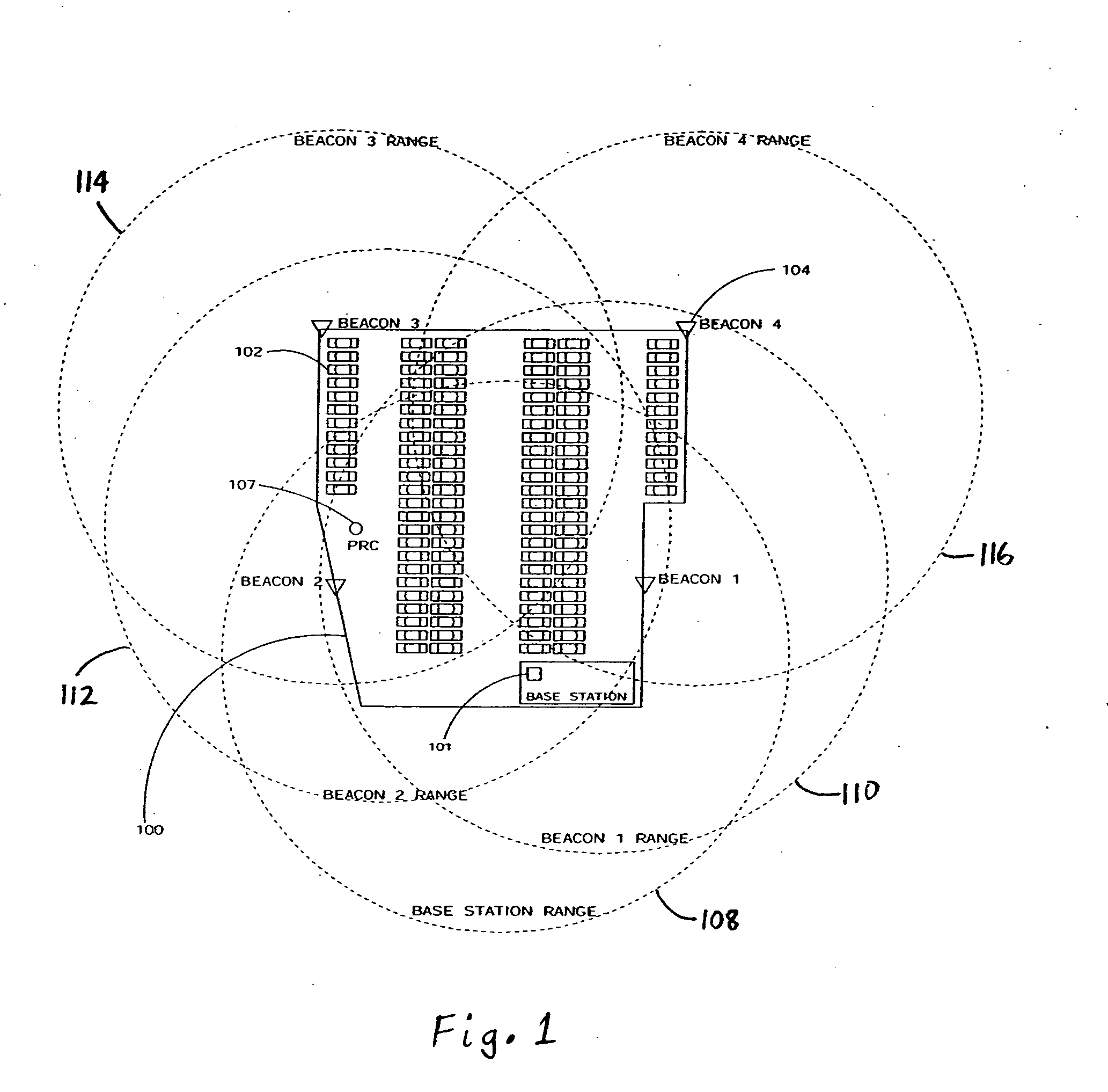 Method and system for location of objects within a specified geographic area