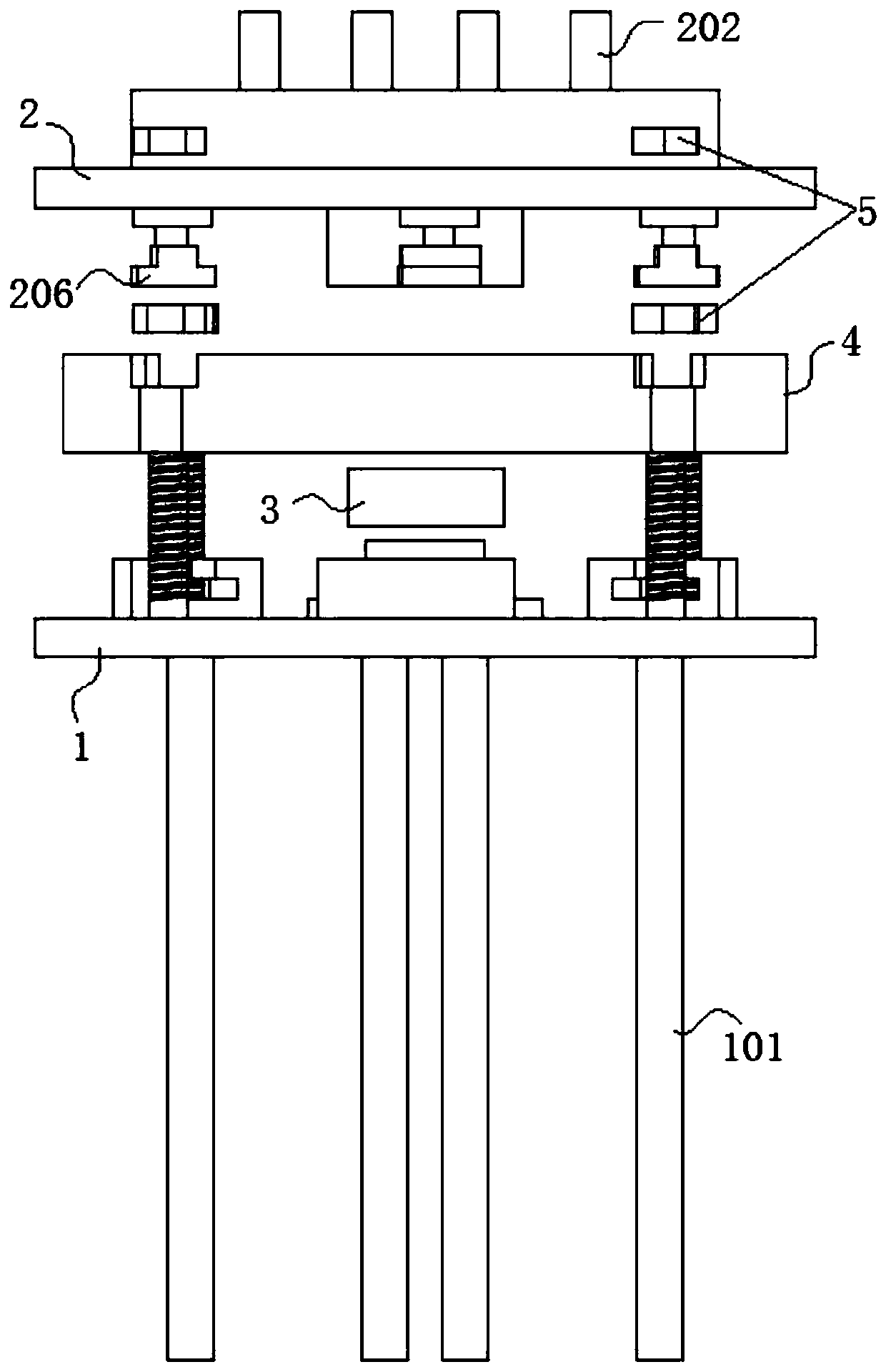 Lamp post base capable of adjusting orientation of street lamp