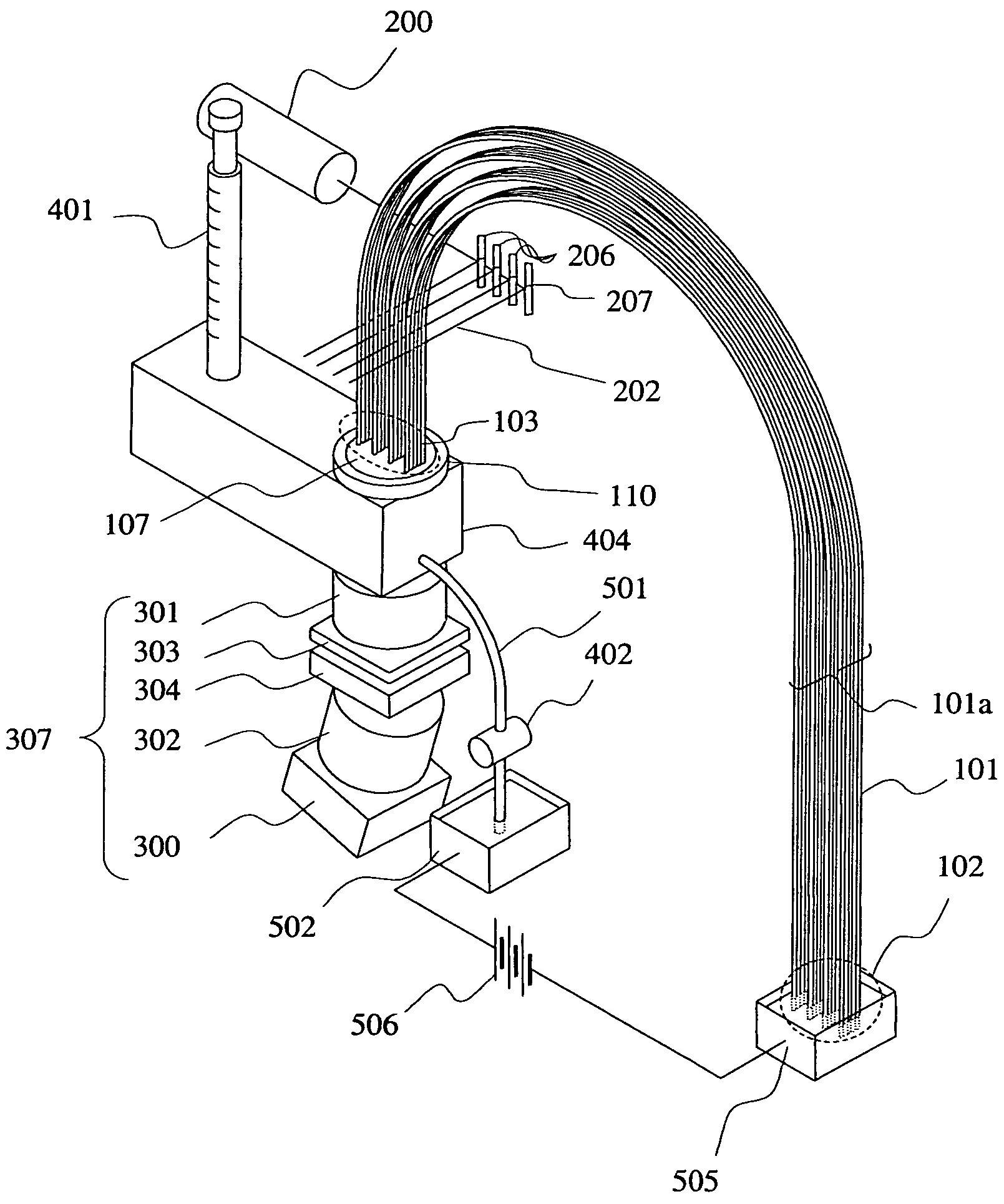 Capillary electrophoresis apparatus