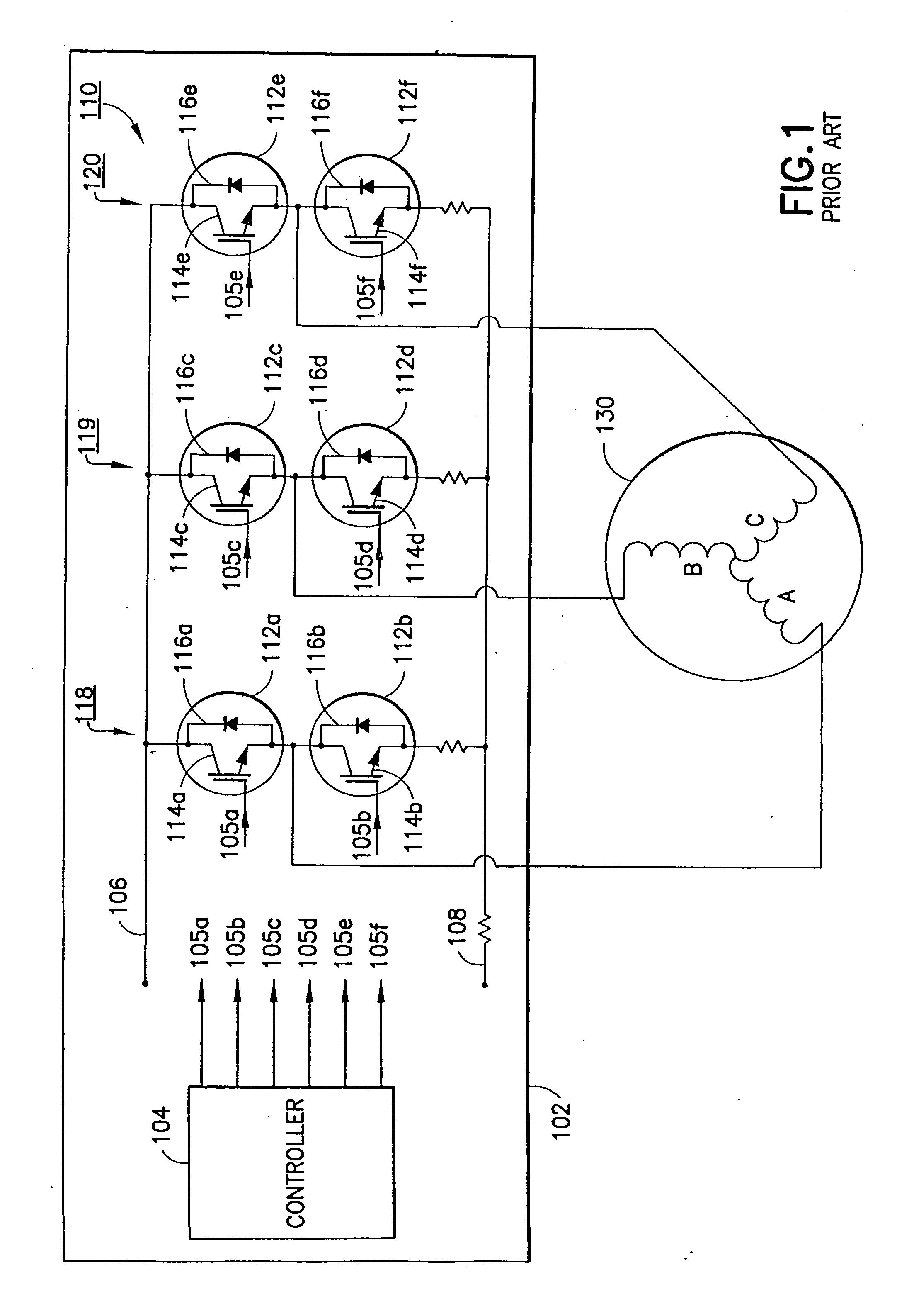 Motor drive inverter that includes III-nitride based power semiconductor devices