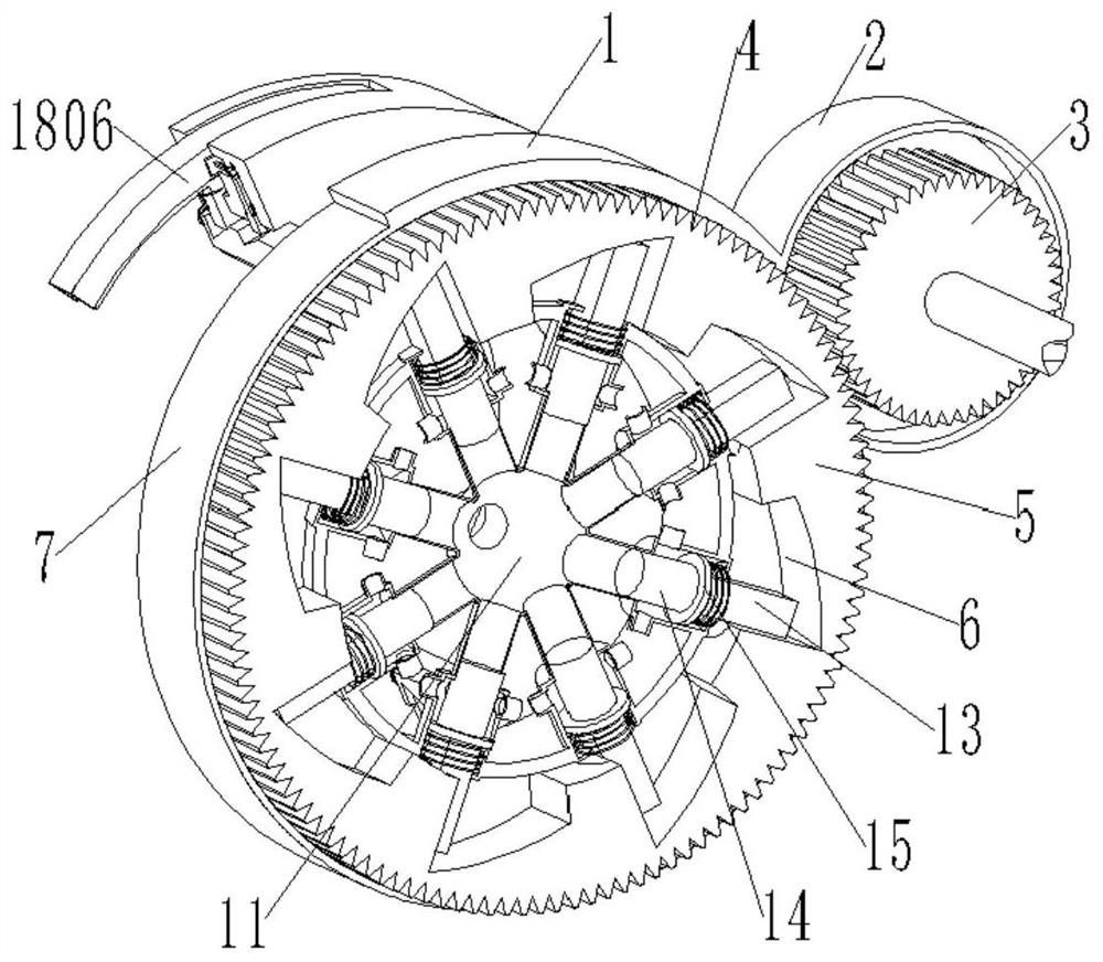 Centrifugal water pump built-in booster device