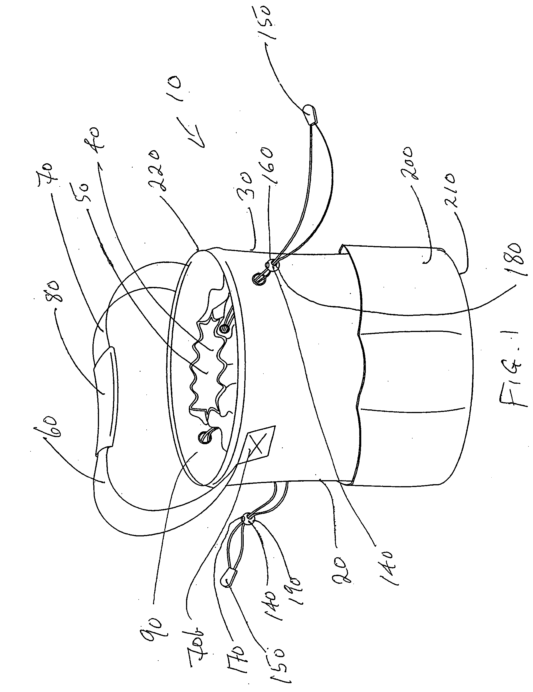 Semirigid, collapsible, cinchable utility sack with pockets