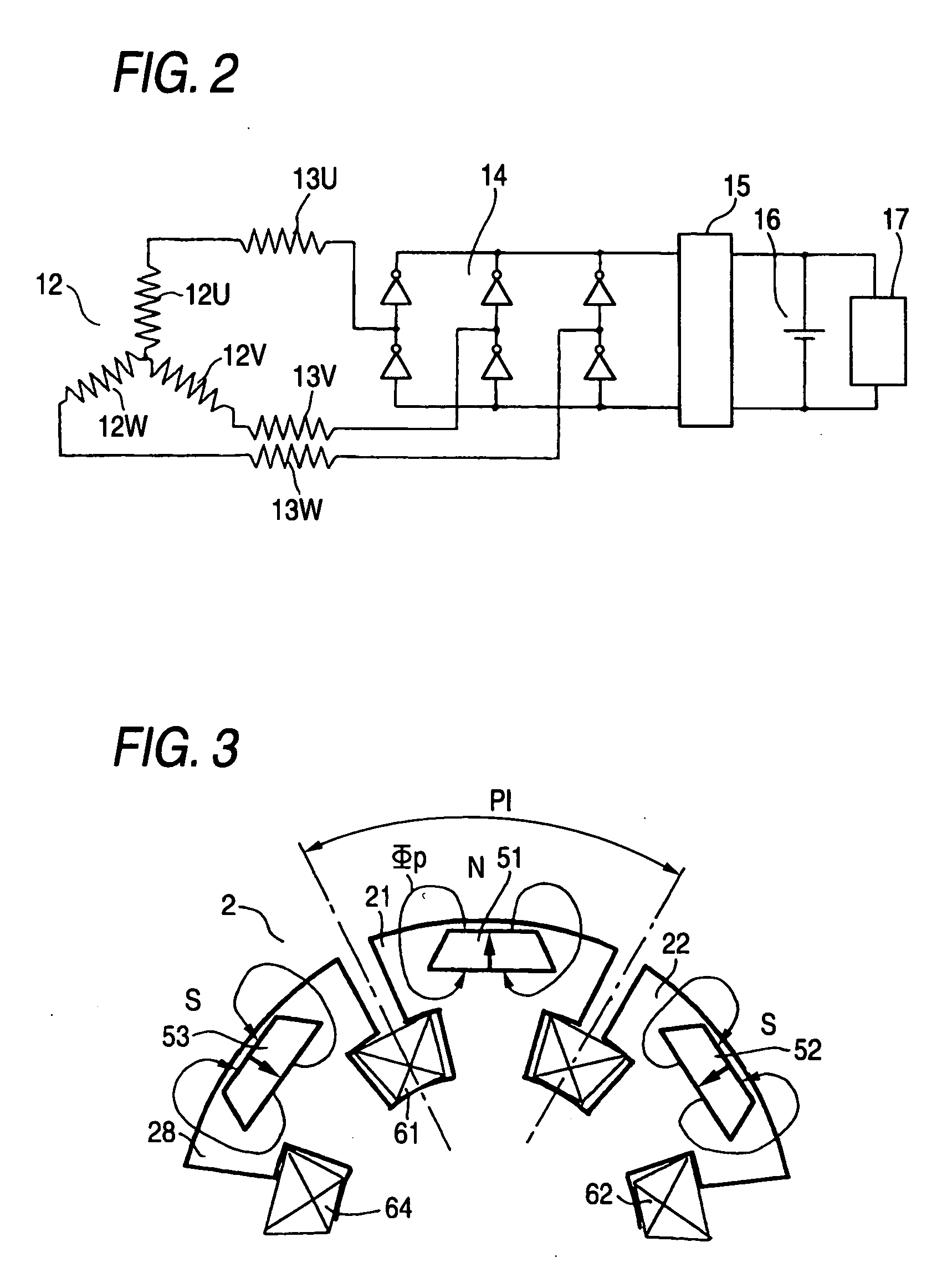 Hybrid-excited rotating machine, and vehicle with the hybrid-excited rotating machine