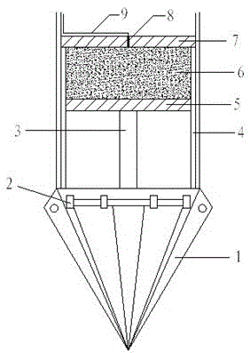 An explosive hollow picket