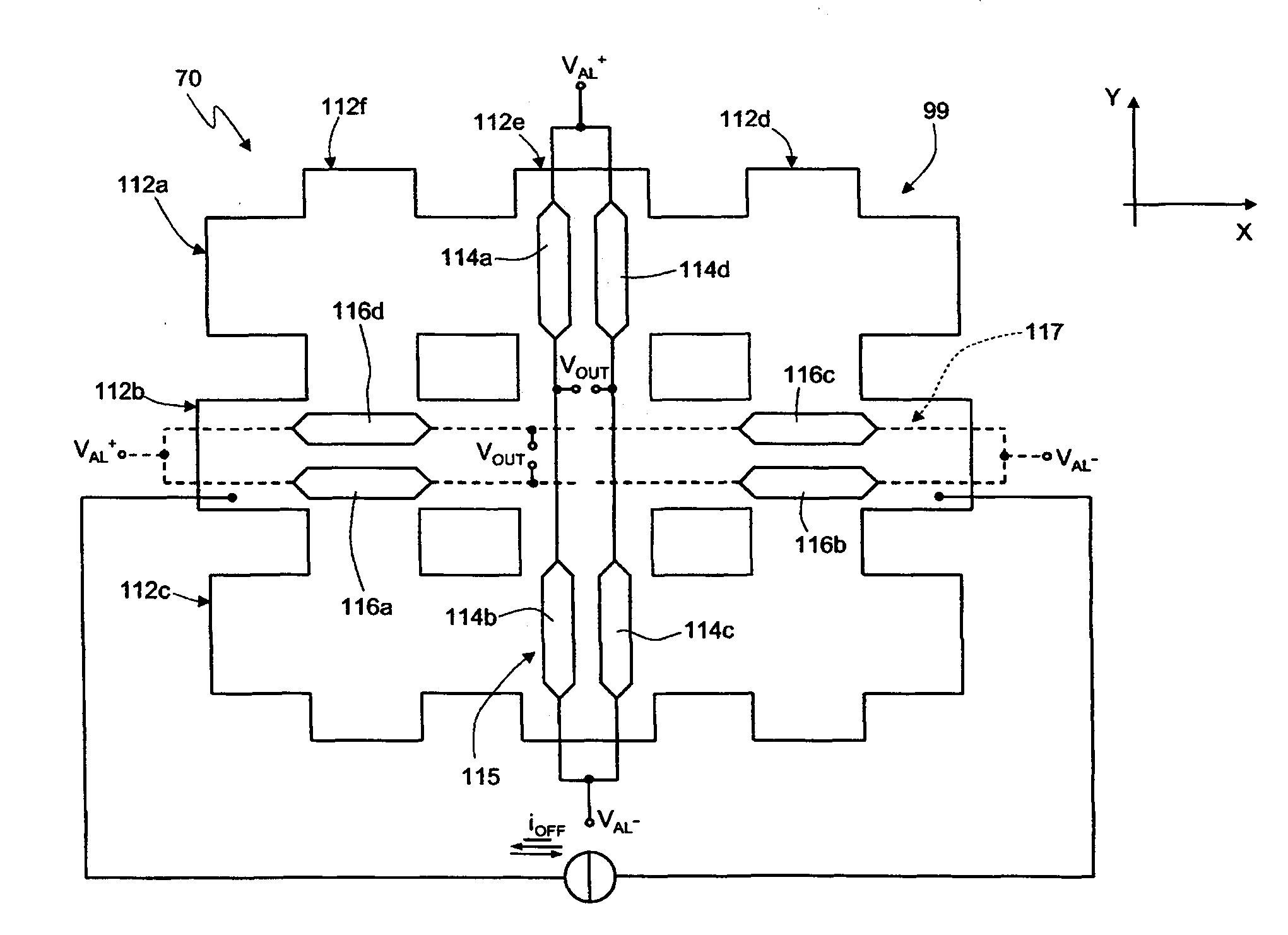 Magnetic field sensor having anisotropic magnetoresisitive elements, with improved arrangement of magnetization elements thereof