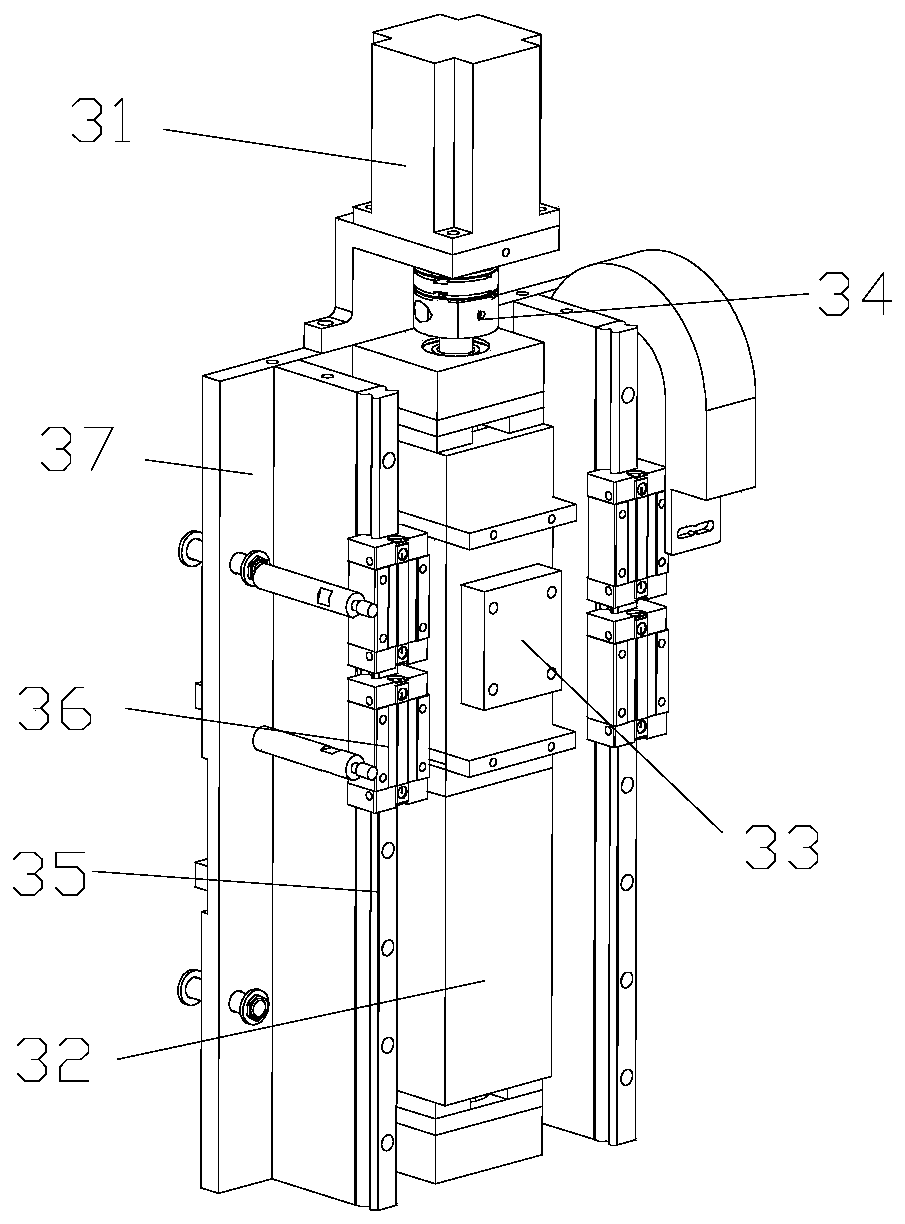 Sawing numerical-control equipment used for right-angled circular-arc chamfering in board