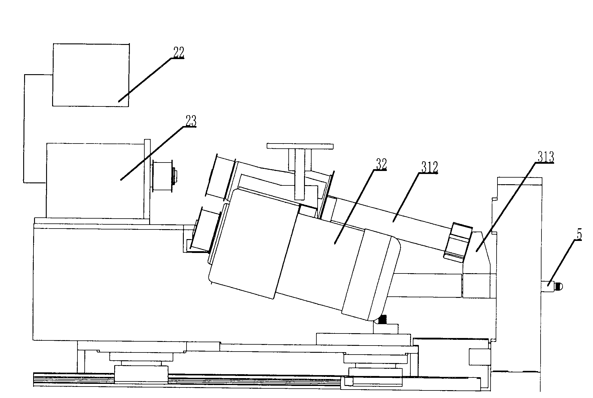 Metering control device for pre-molding type electric injection molding machine