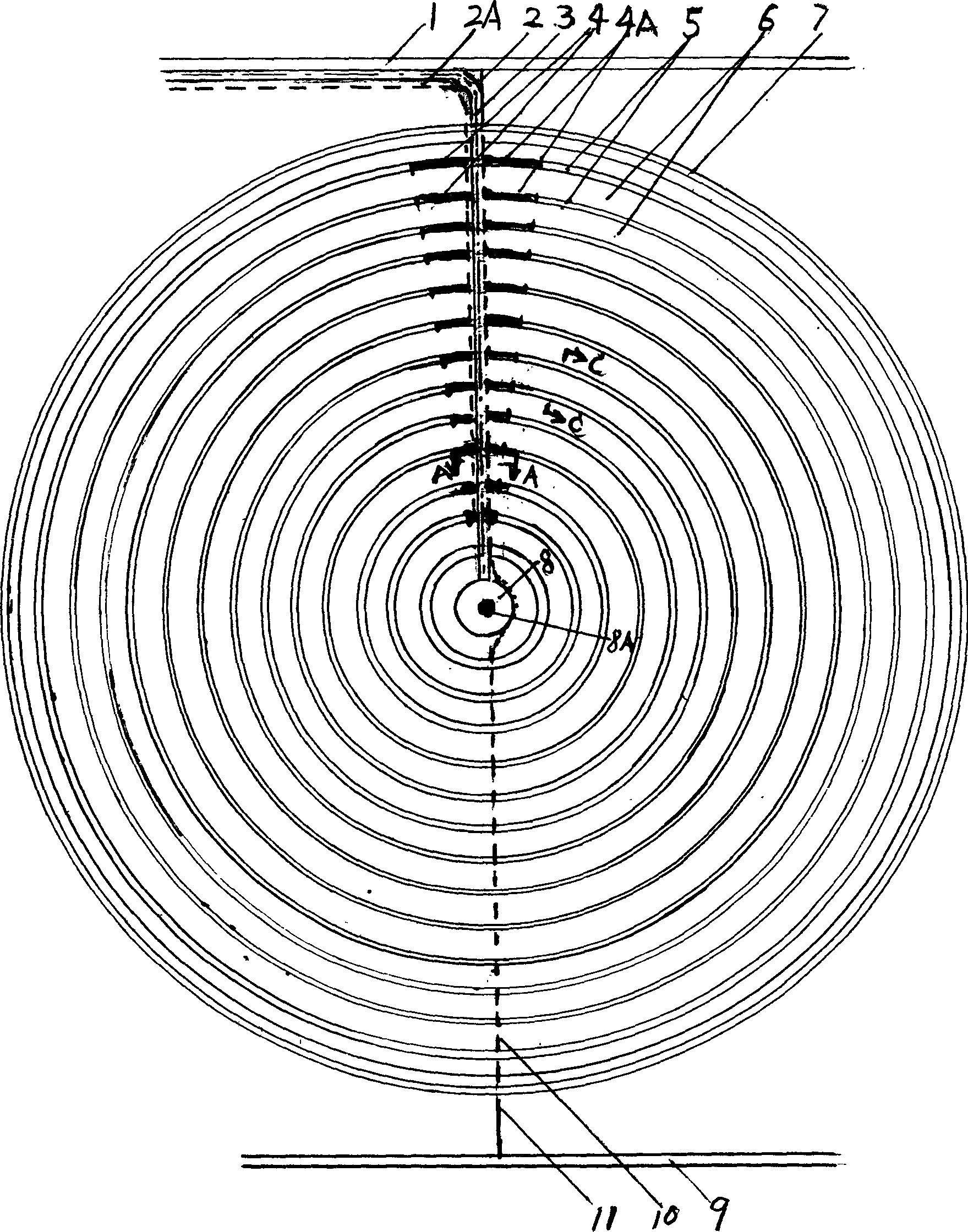 Natural ecology regression type method for raising health lvestock and structure therefor