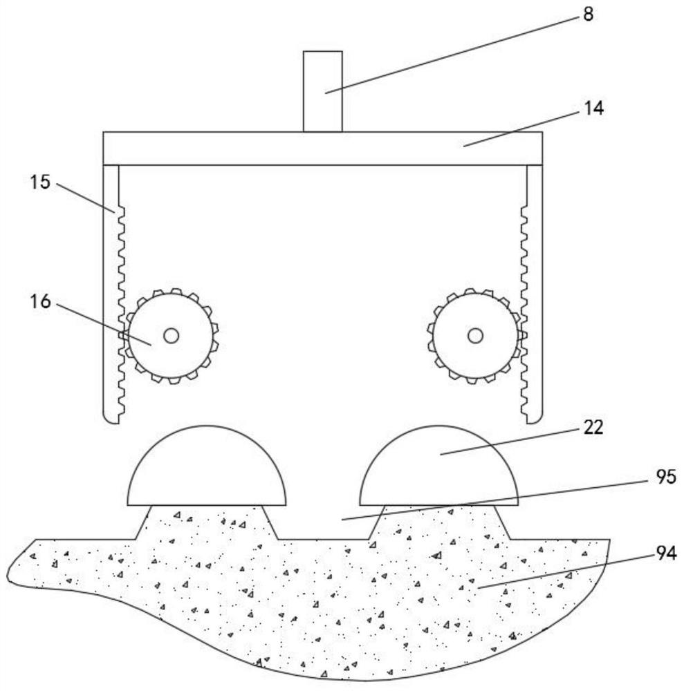 Splicing type chrysanthemum combined harvesting device