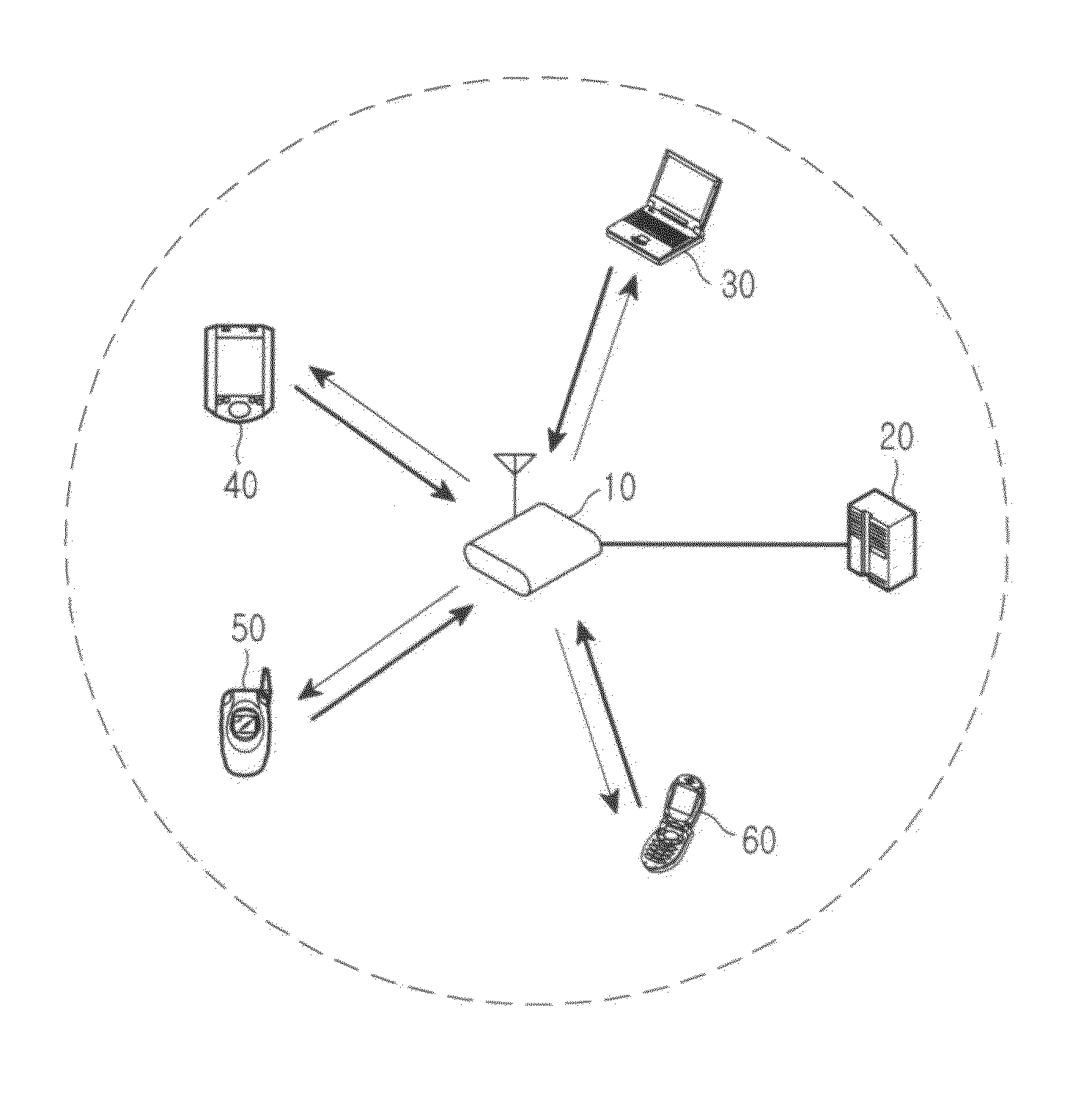 Method and apparatus for providing information using bluetooth and system therefor