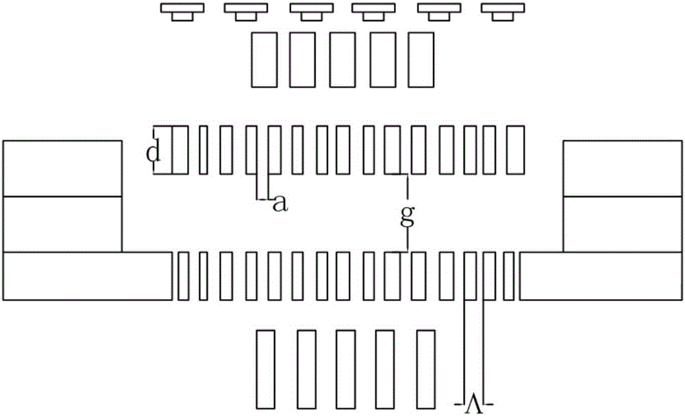 High-accuracy wide-range double-layer nano-grating micro displacement detection device