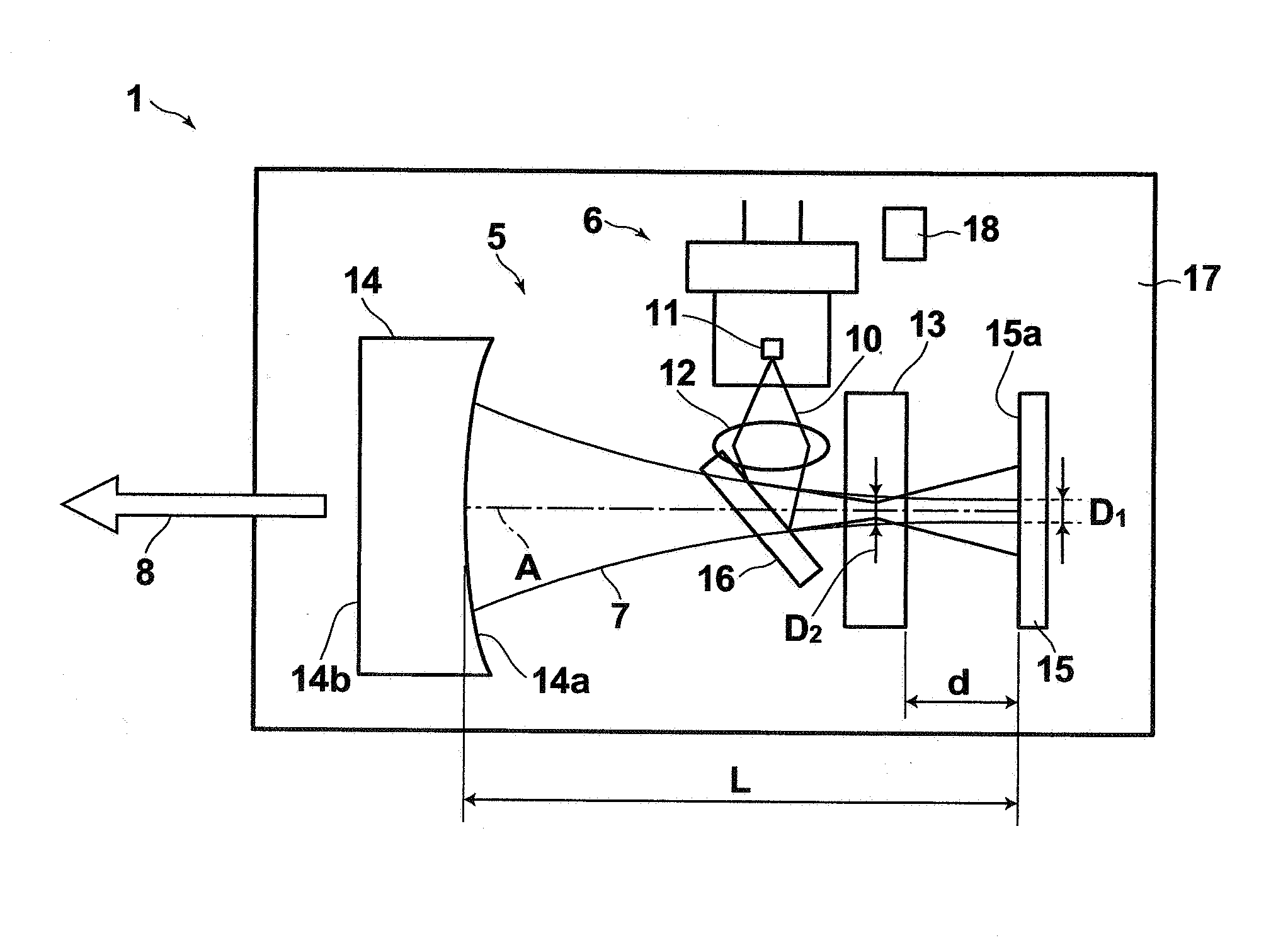 Mode-locked laser device