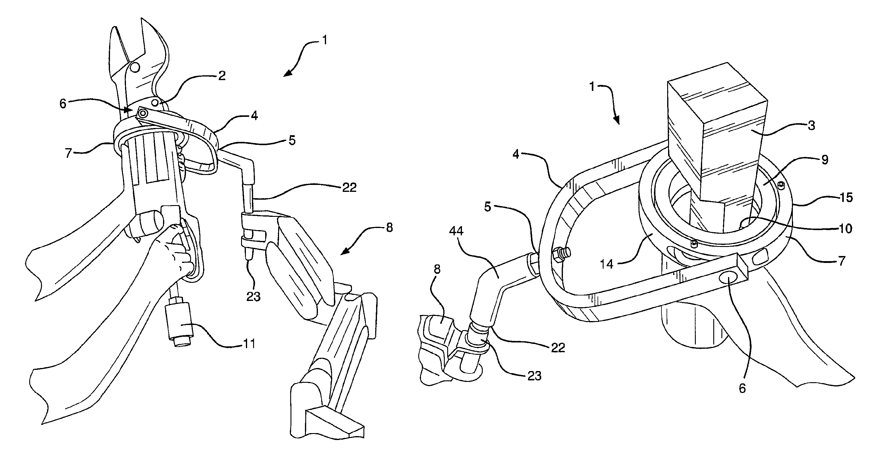 Concentric ring gimbal support system