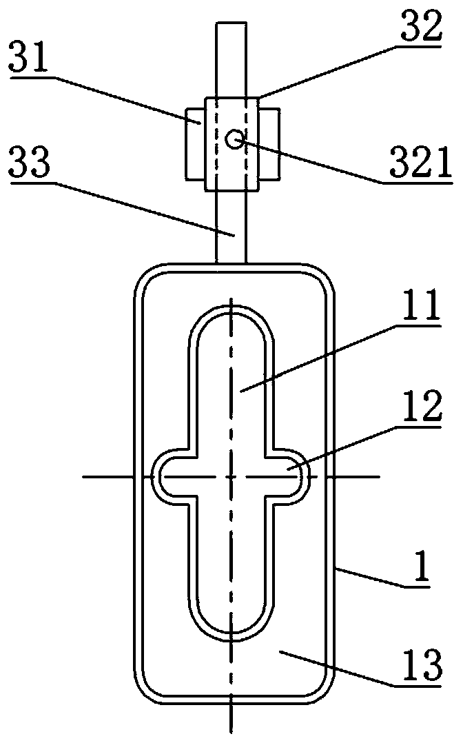 Intervertebral disc surgical incision positioning device