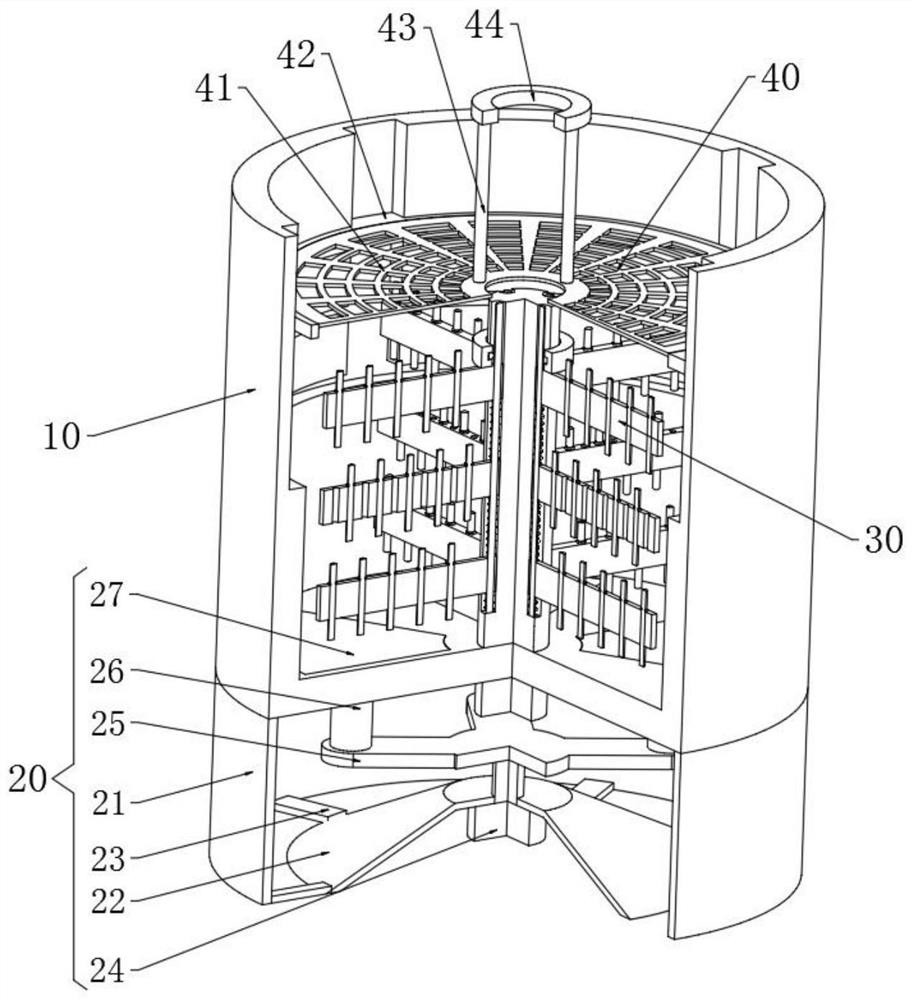 Treatment process for regenerated rubber material preparation raw materials