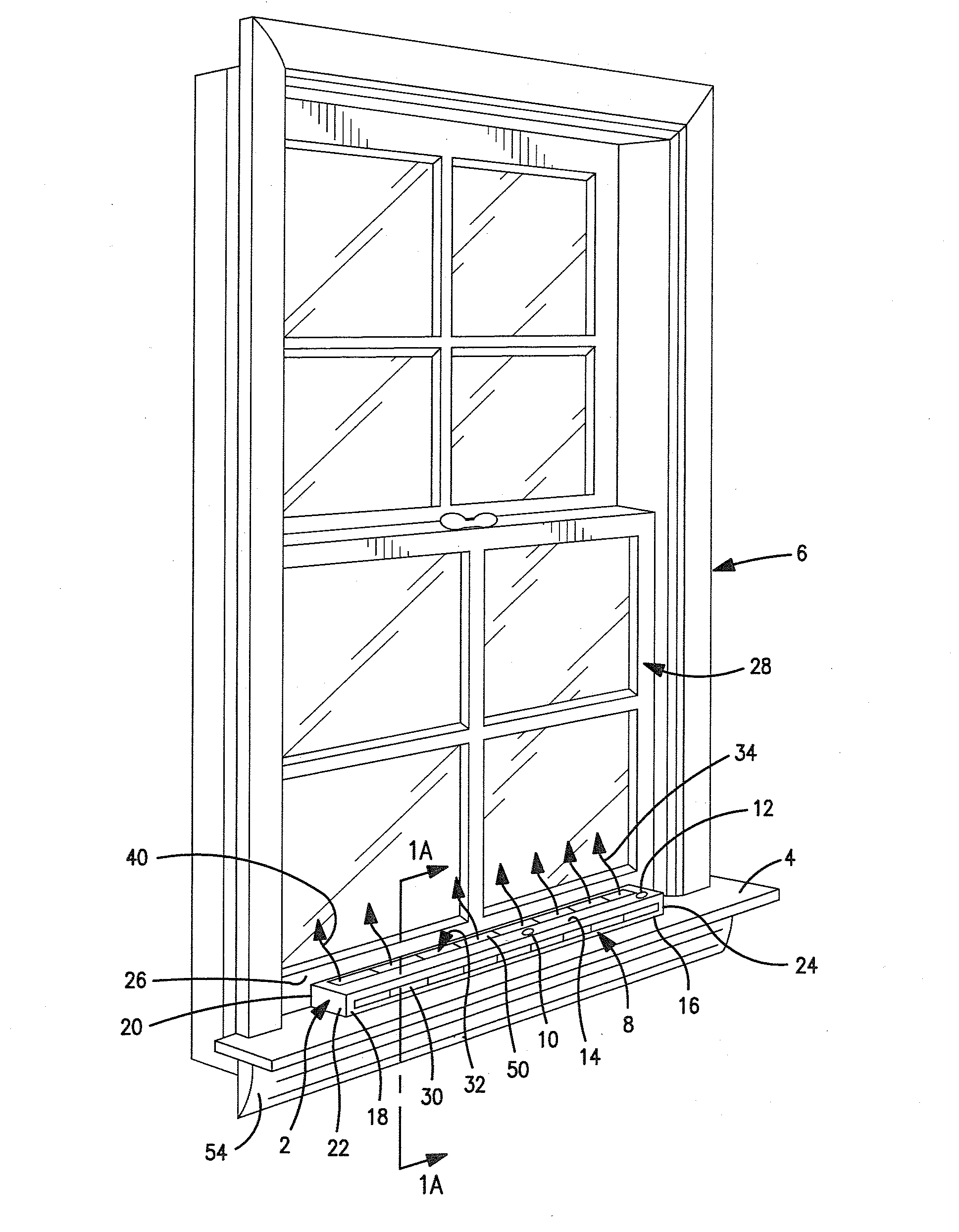 Window condensation control