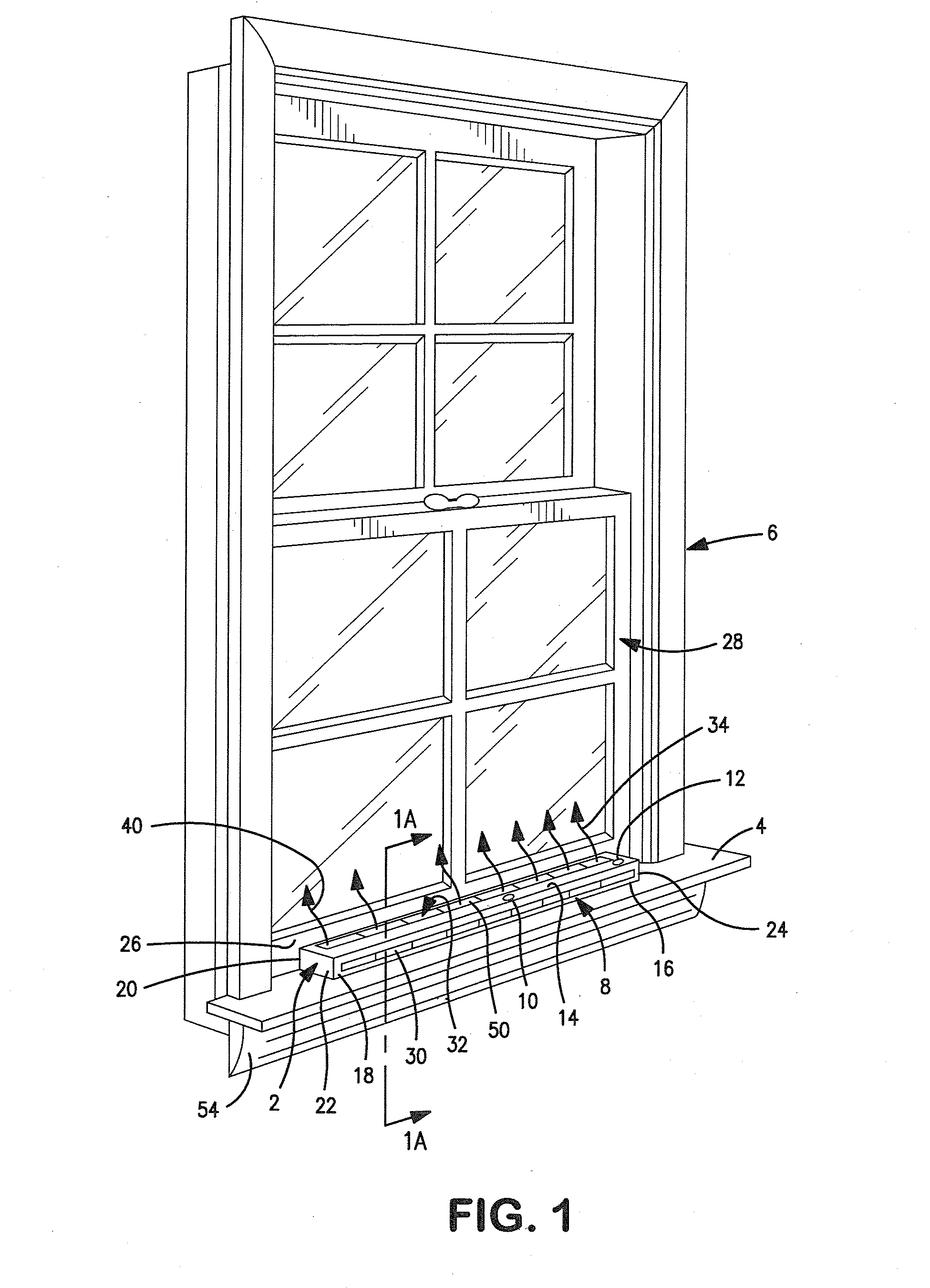 Window condensation control