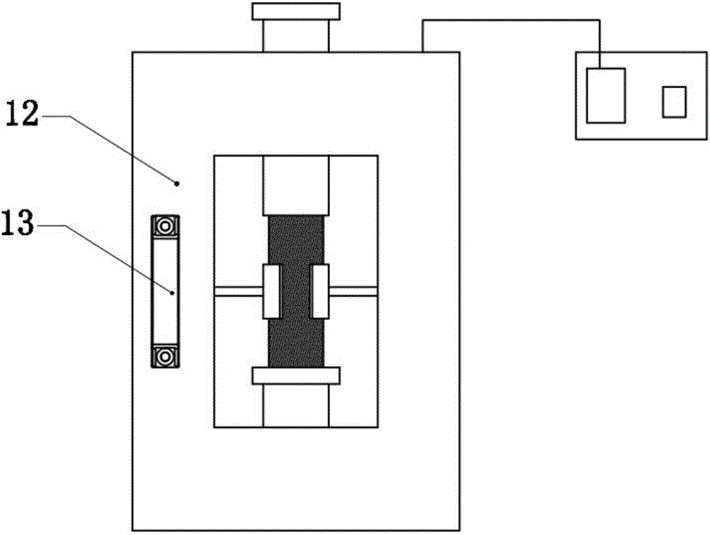 Pressure heating and refrigerating (high and low temperature) environment test box device