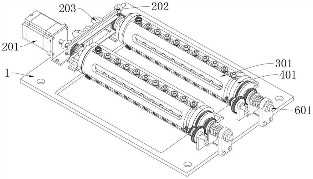 Surrounding type textile dust removing device for textile fabric processing