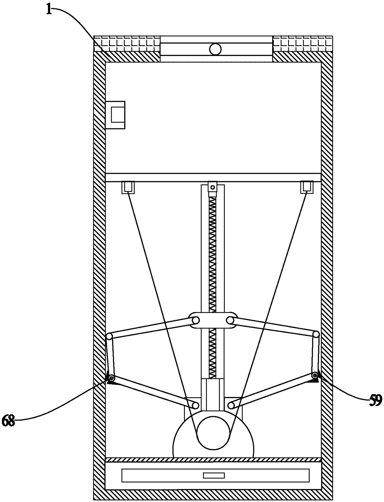 Environmental-friendly intelligent compression garbage can