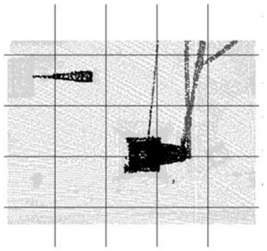 Automatic point cloud classification method in transformer substation scene based on three-dimensional grid