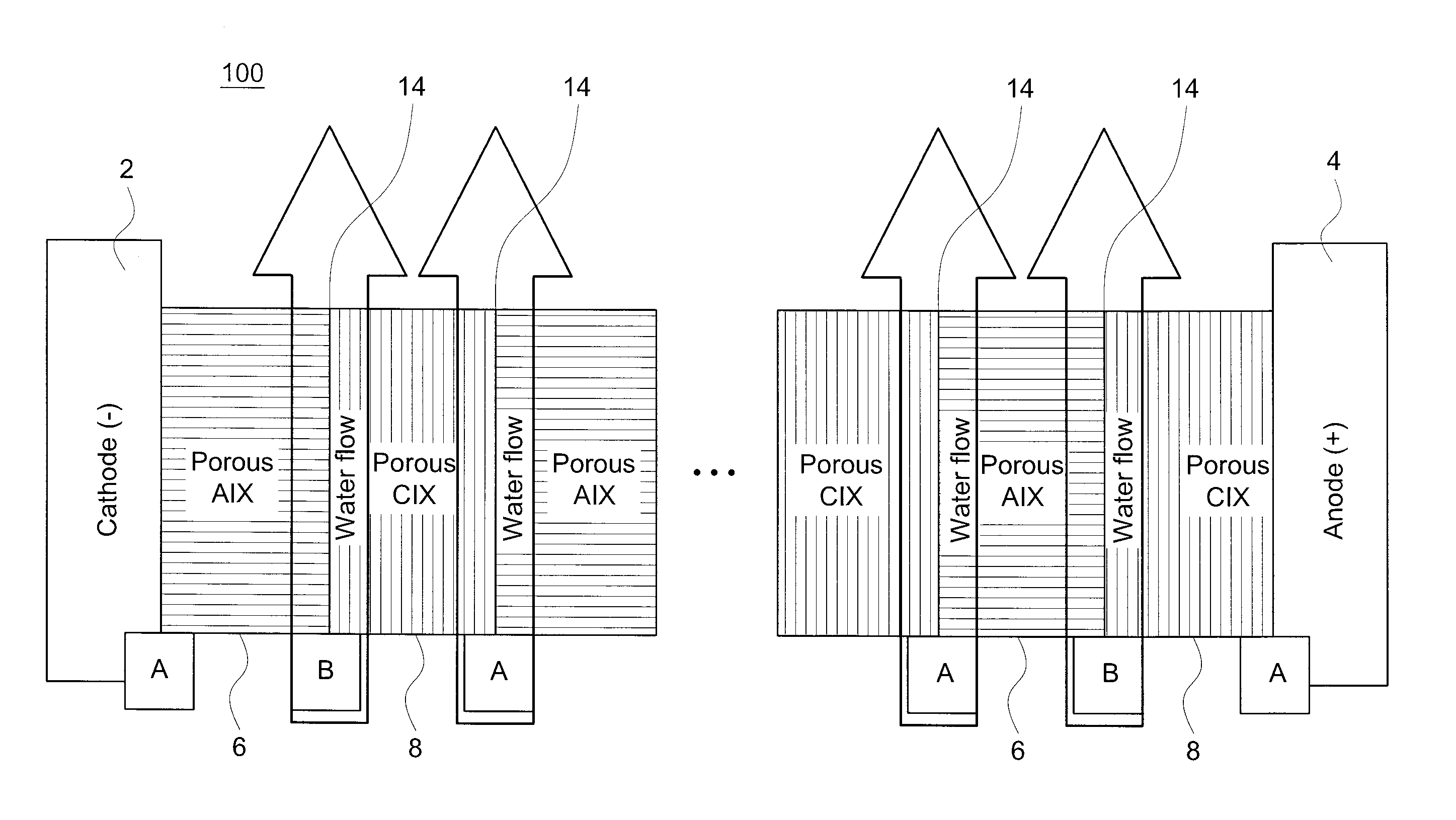 Electrical deionization apparatus