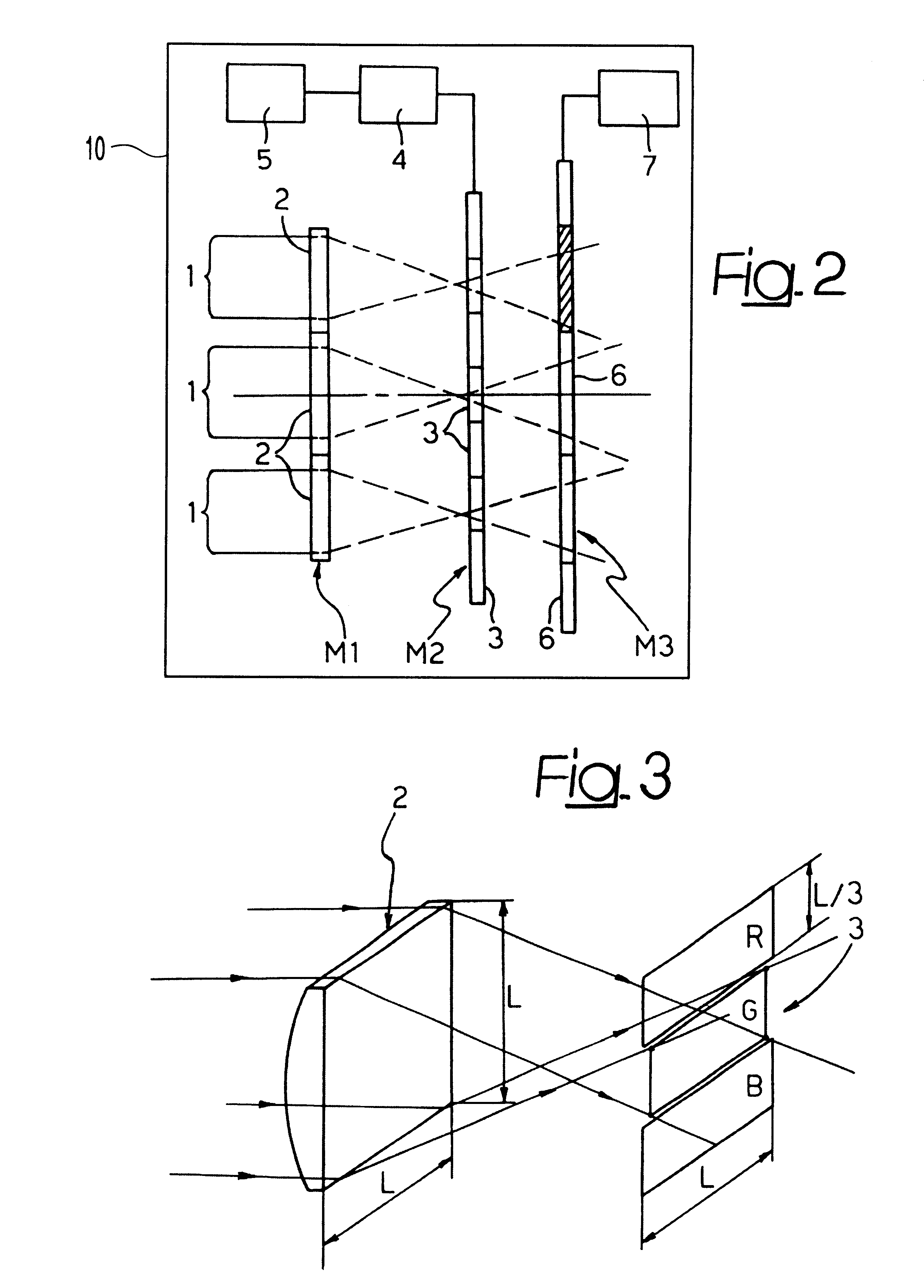 Devices with micro-filters and micro-choppers for dynamic selection of colours and images