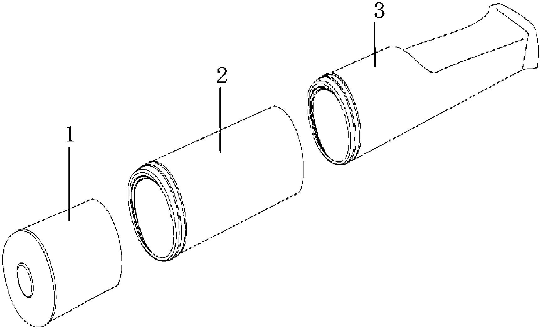 Chemically heating smokeless cigarette