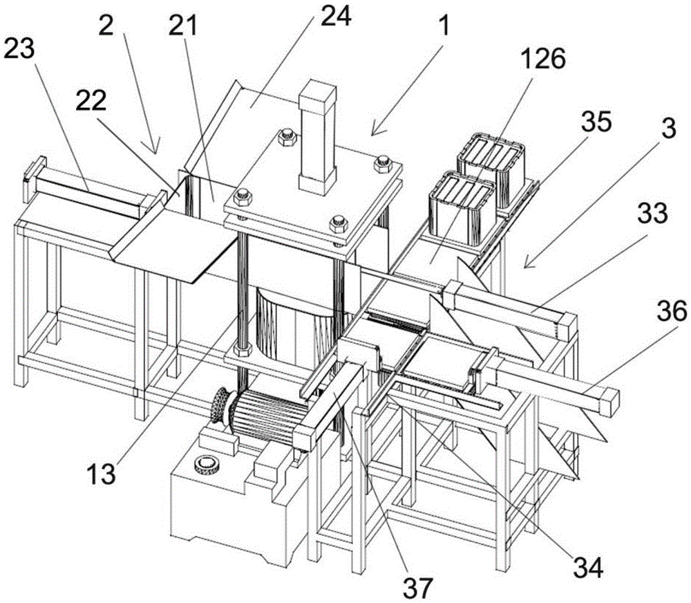 A kind of mold and production equipment for fireworks cylinder body