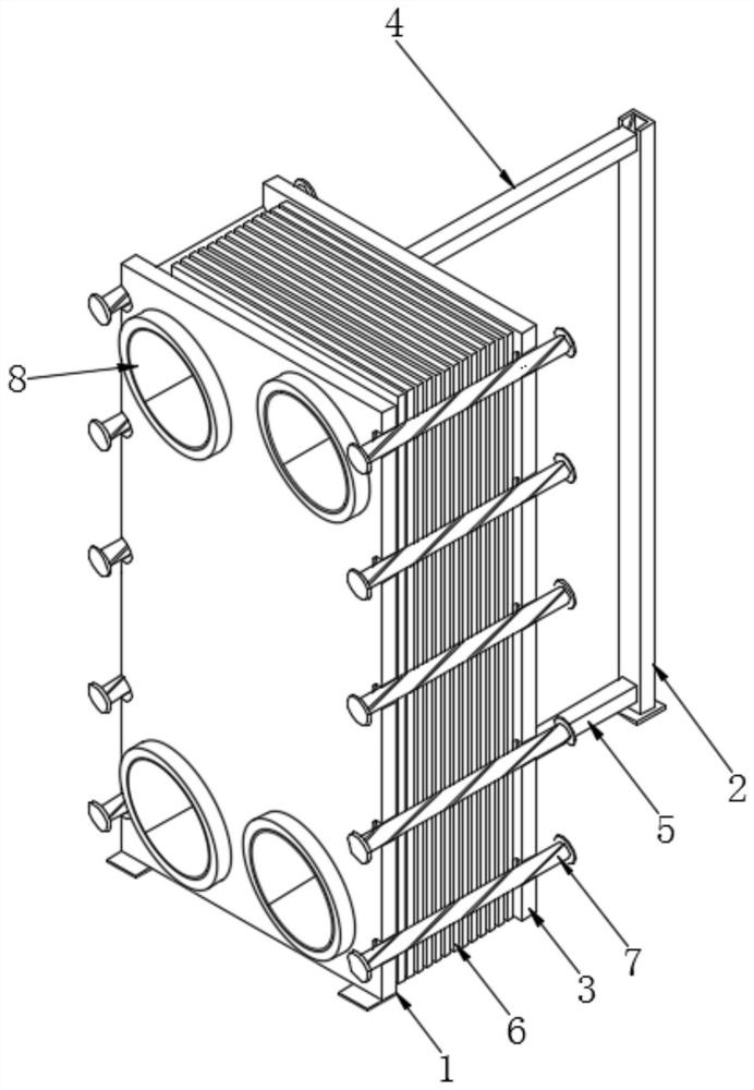 Mounting technology of energy-saving heat exchange assembly