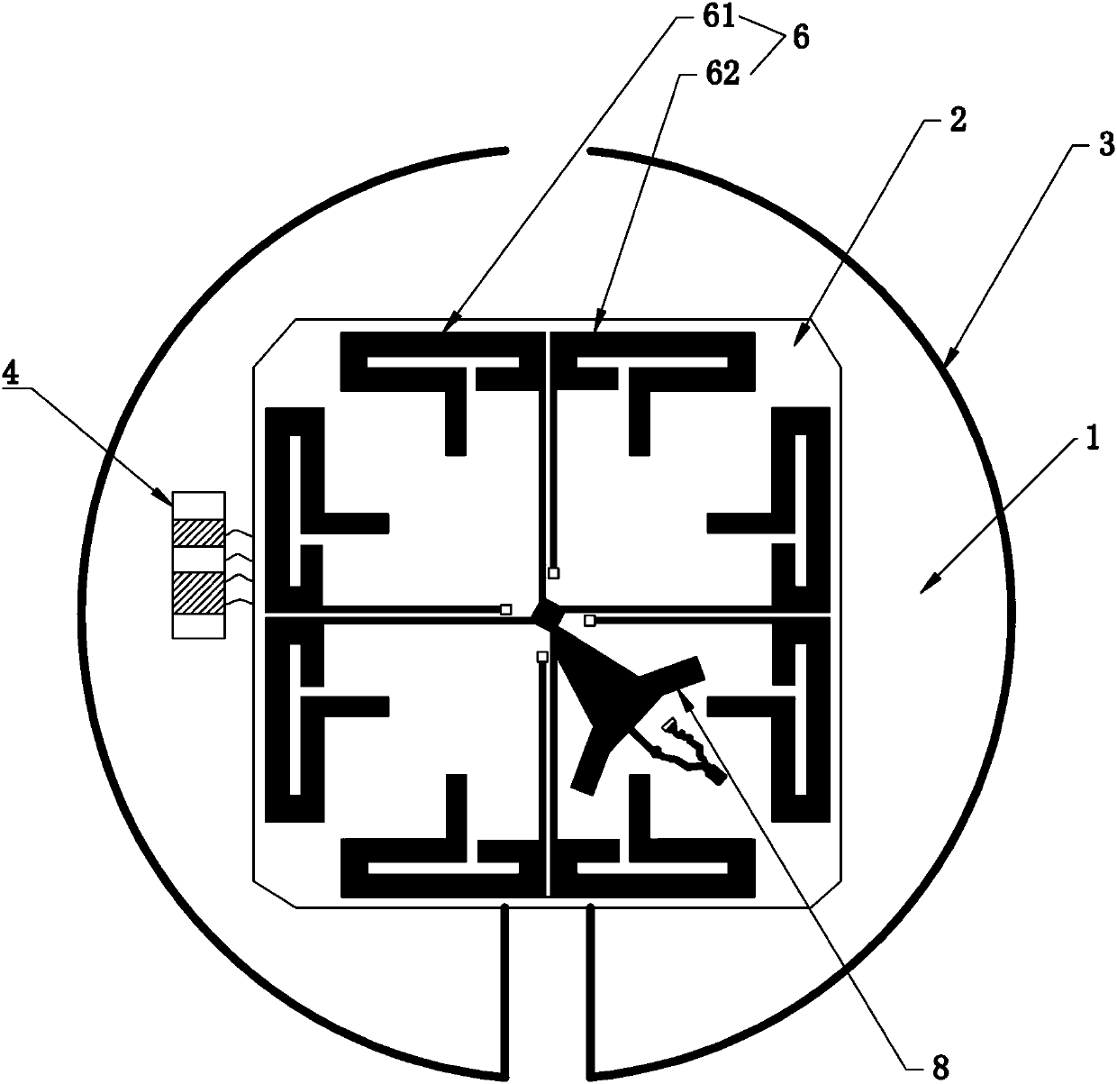 A multi-lobe high-gain uv omnidirectional antenna with am