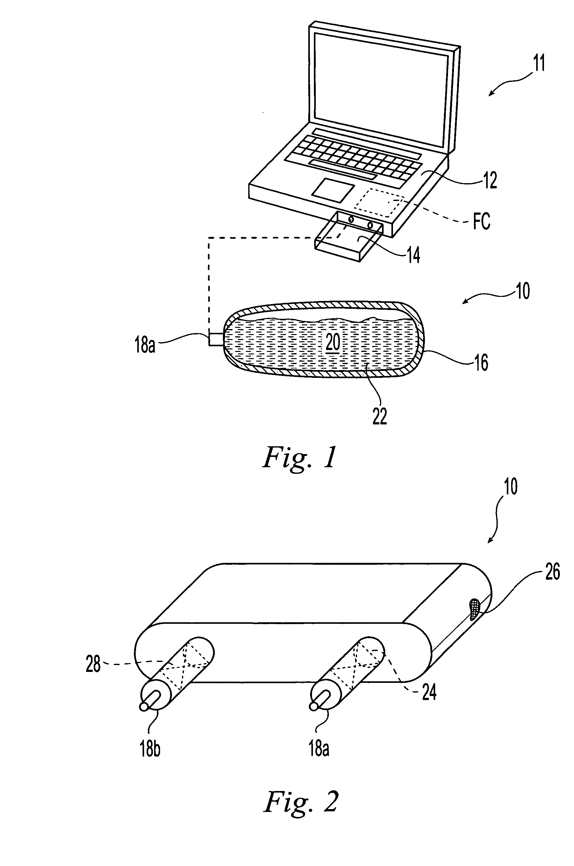 Fuel cartridge with an environmentally sensitive valve