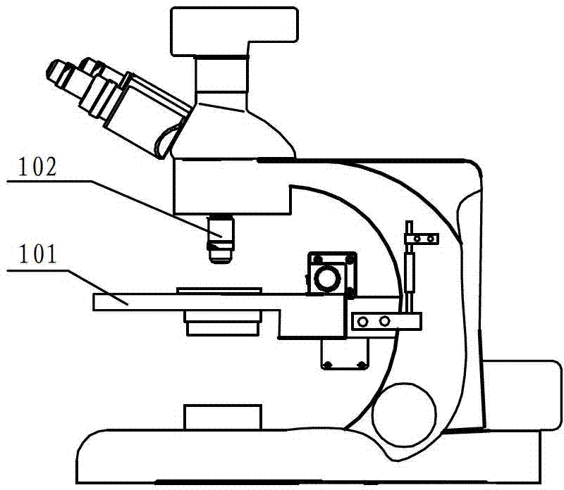 System capable of automatically compensating and focusing in process of automatic scanning and method and application thereof