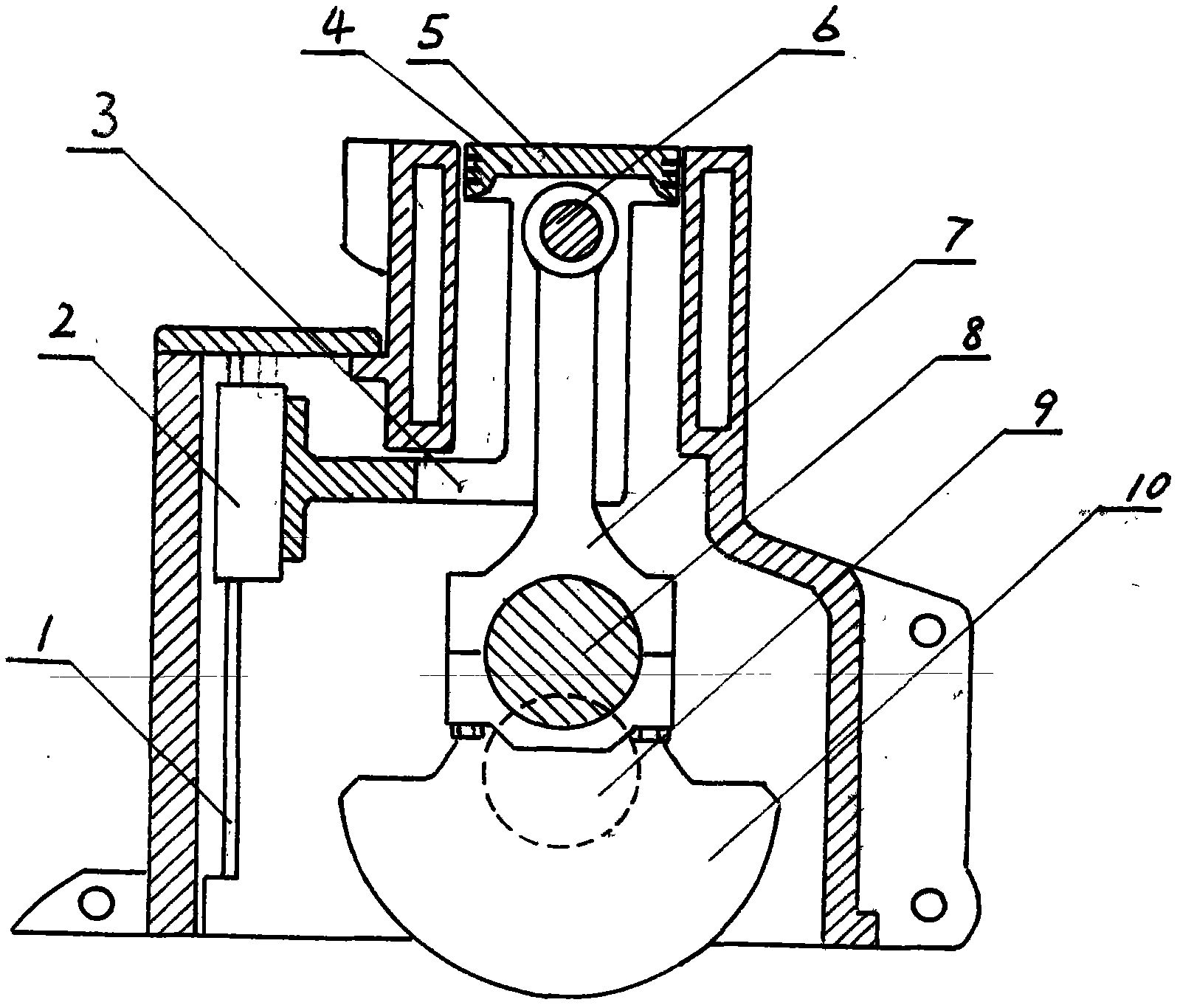 Linear motion guide rail engine