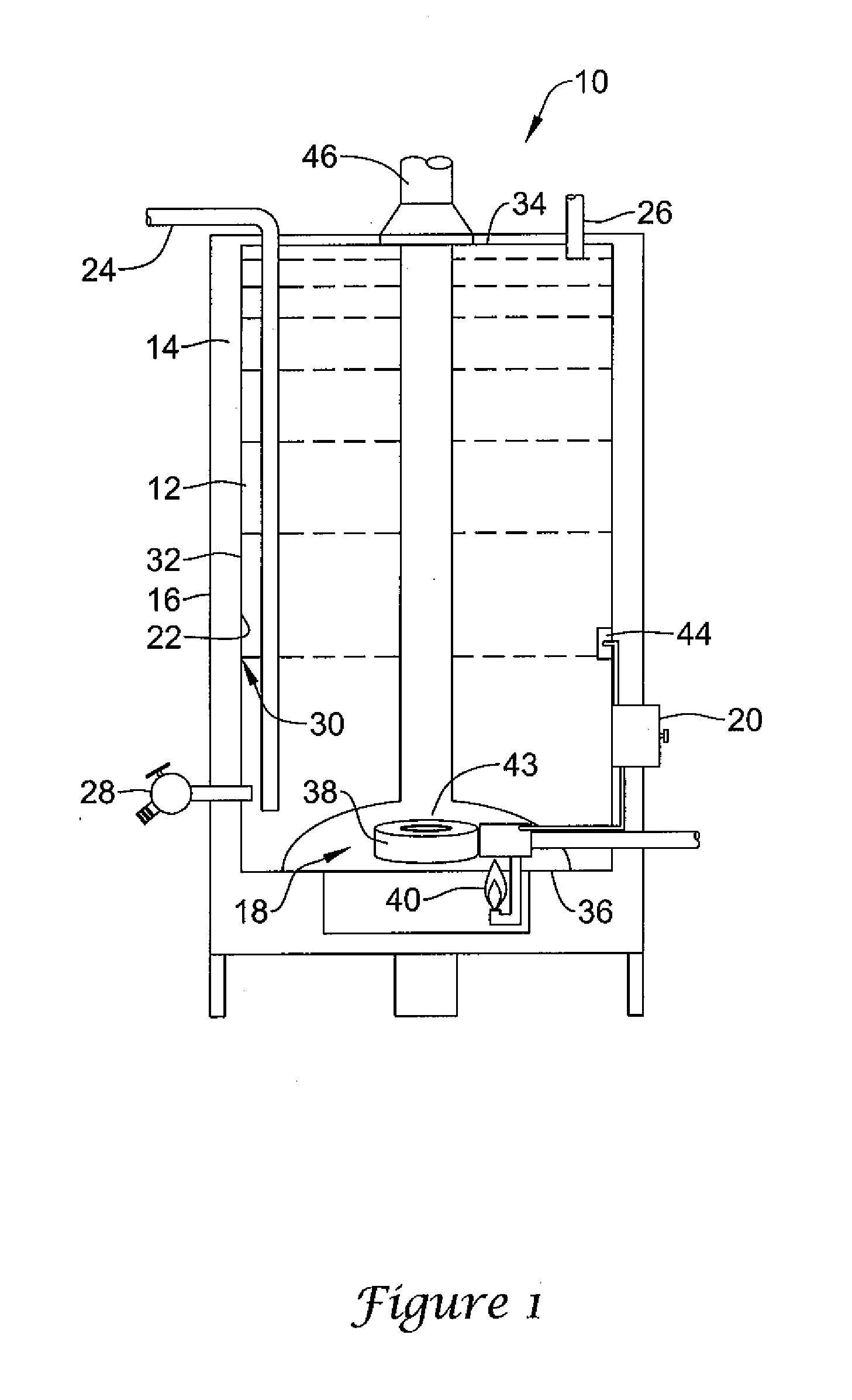 Water heater stacking detection and control