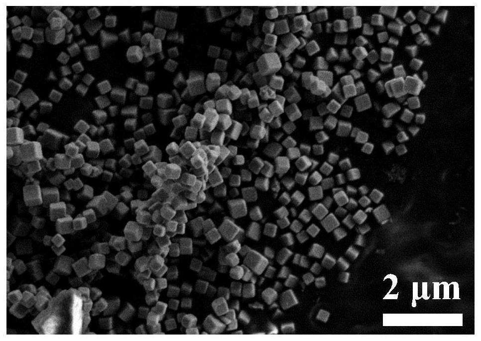 Carbon-assembled copper sulfide hollow nanocube honeycomb material and its preparation and application